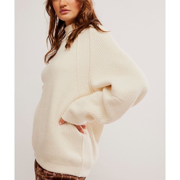 🎉LAST CHANCE🎉 FREE PEOPLE Sunbeam Sweater / Coconut Milk - Picture 2 of 6